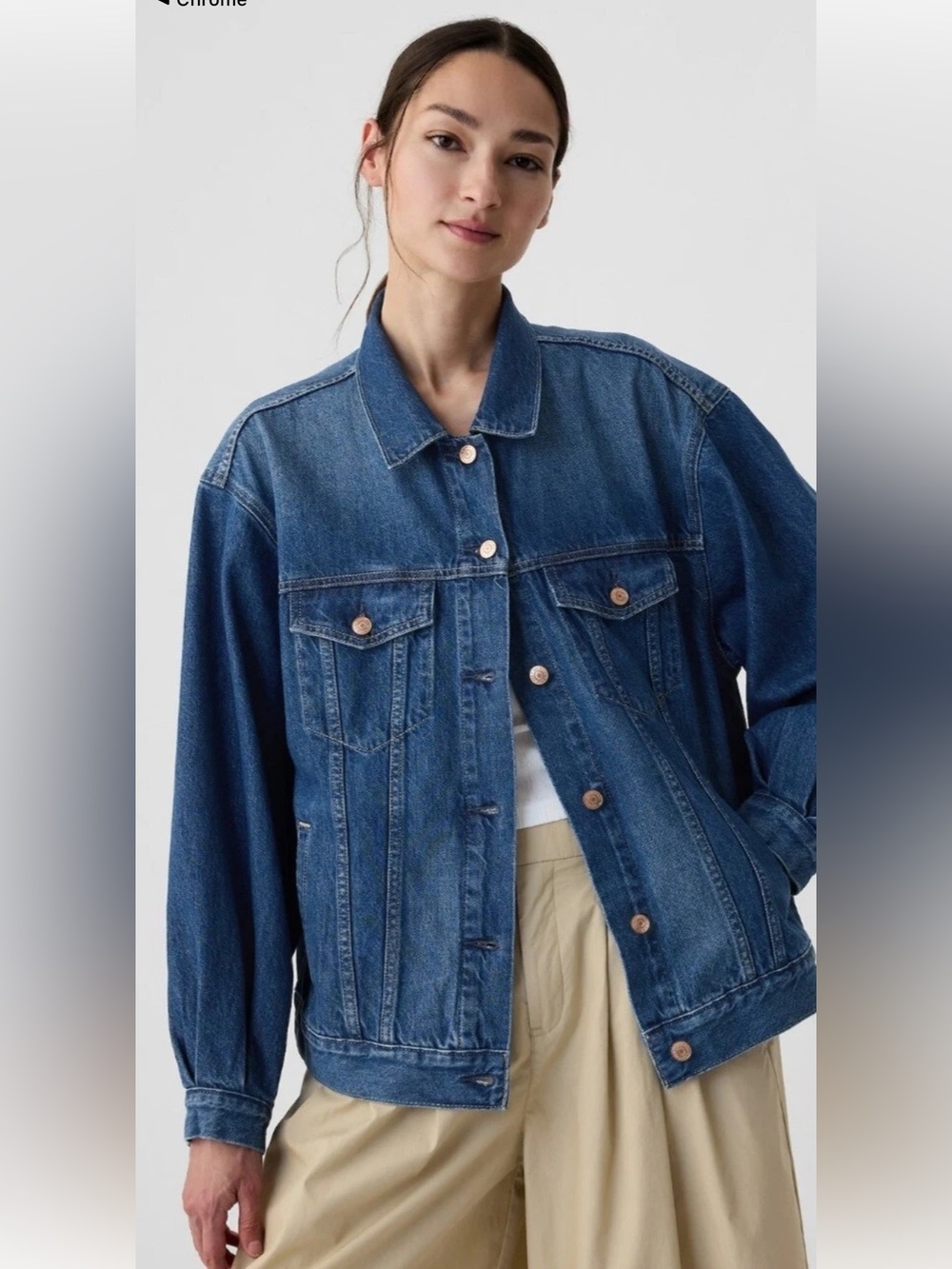 Gap Doen Denim Jean Jacket in Blue